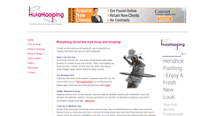 Desktop Screenshot of hulahooping.com